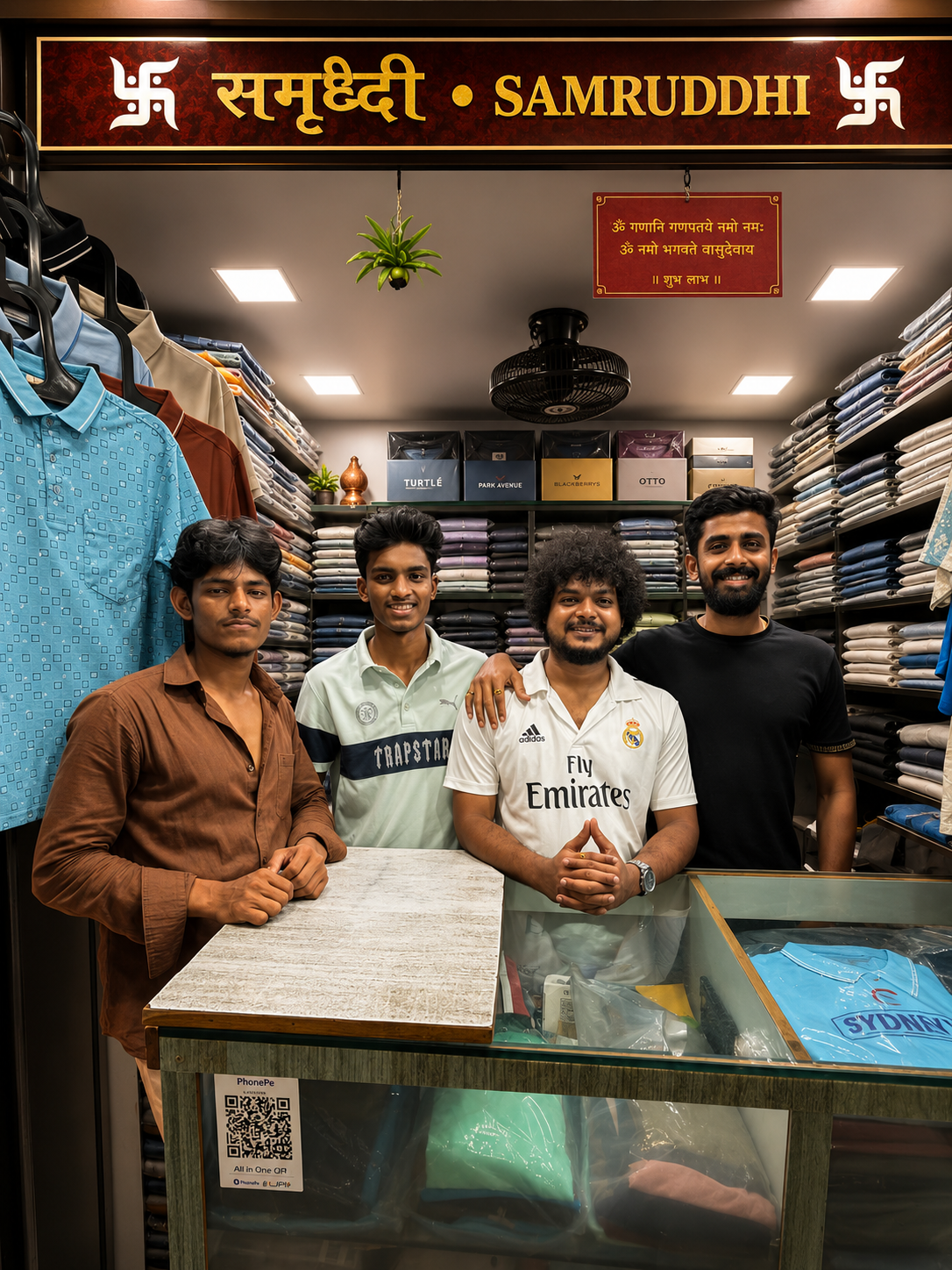 Samruddhi T-shirts store philosophy